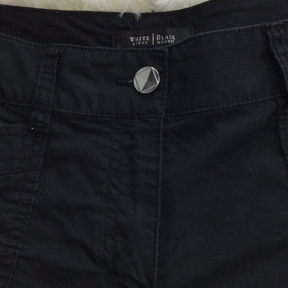 WHBM Rhinestone Embellished Bermuda Cargo Short Sz 6 - Picture 4 of 16